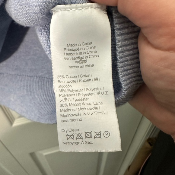 J.Crew 3x blue cardigan balloon sleeve - Picture 8 of 13